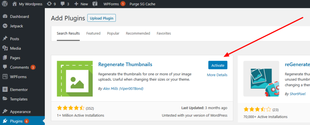 Cách tạo lại ảnh thumbnails trong WordPress 1 plugin-image-1